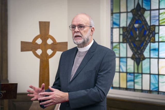 Moderator-designate Reverend Gordon Kennedy said ‘we should all be worried about divisions in our society’ (Jane Barlow/PA)