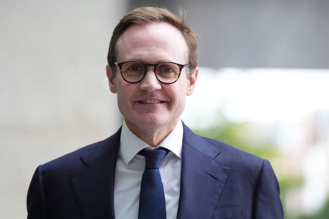 Former security minister Tom Tugendhat (James Manning/PA)