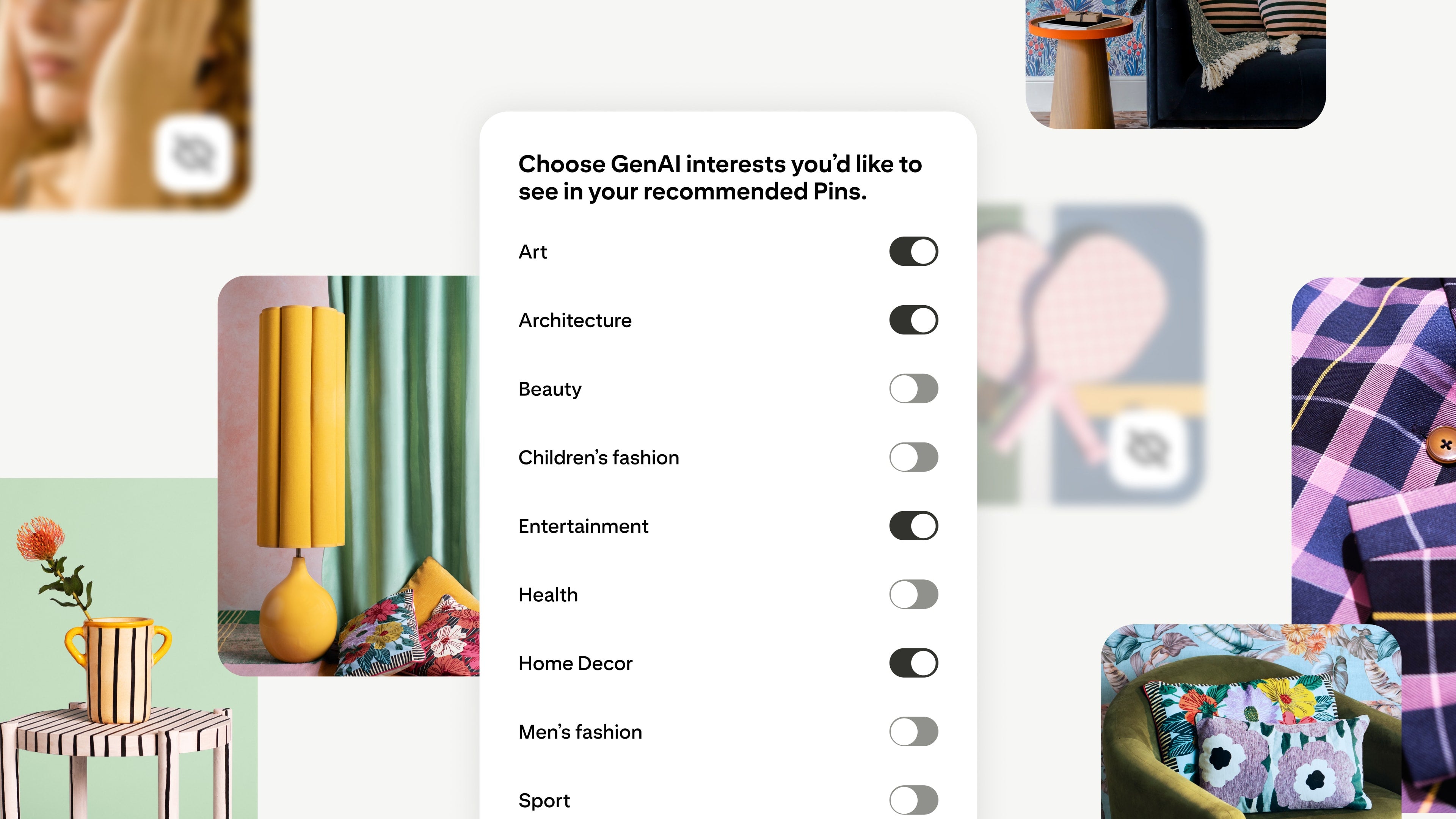 The new feature allows people to adjust their preferences in the app's settings, specifically on the