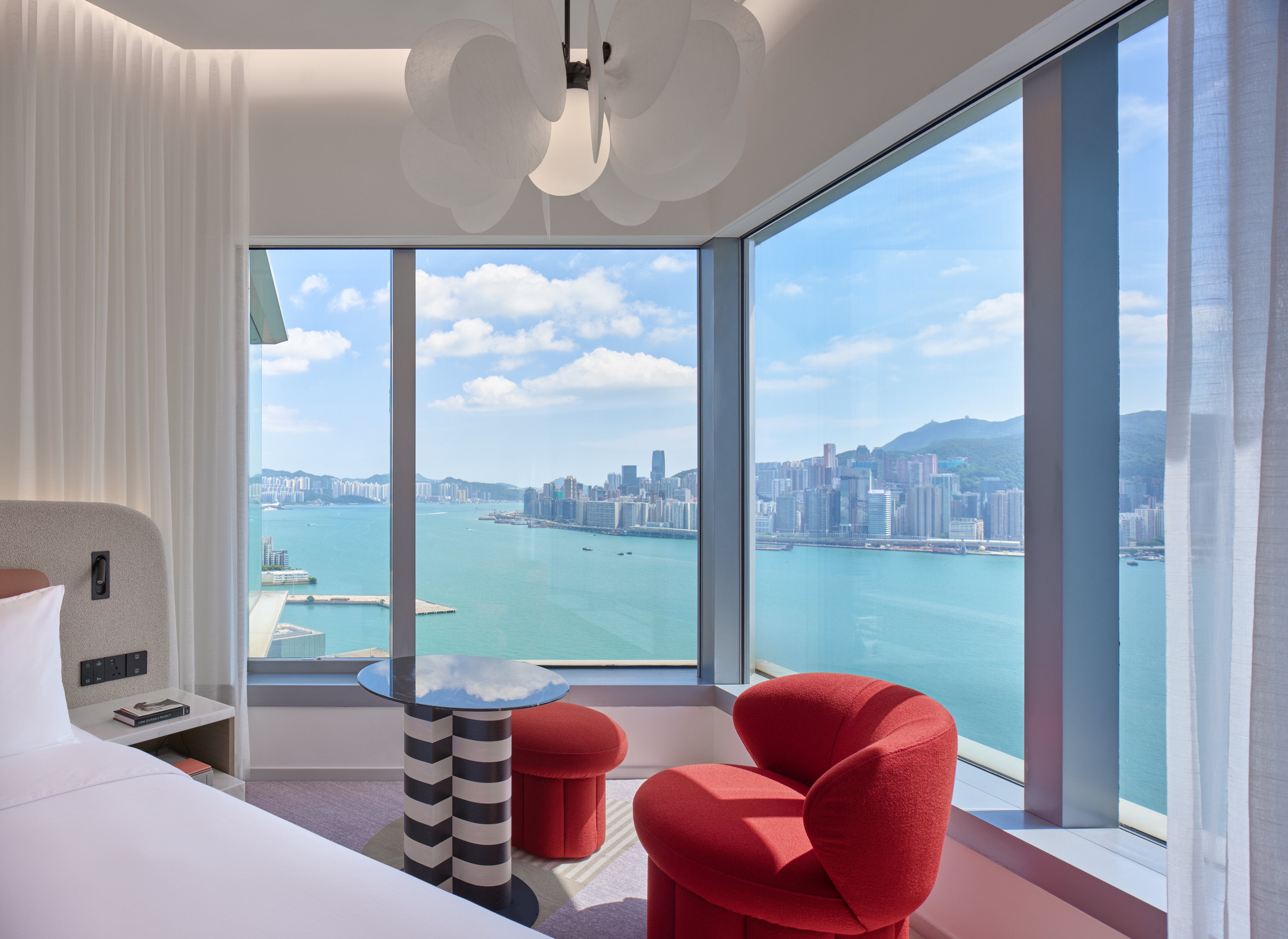 Take in the harbour views at Mondrian Hong Kong