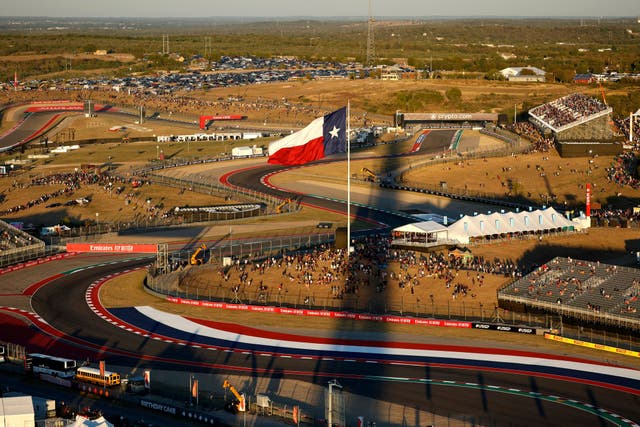 <p>Two thrill seekers were trapped on a roller coaster at the iconic Circuit of the Americas race track in Austin, Texas</p>