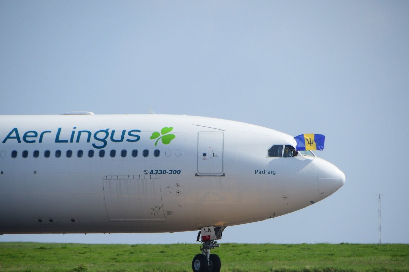 <p>Grounded: Most if not all Aer Lingus transatlantic services to and from Manchester, including links to Barbados, are likely to be cancelled for a spell of four days</p>