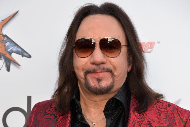 <p>Ace Frehley in Los Angeles in 2014</p>