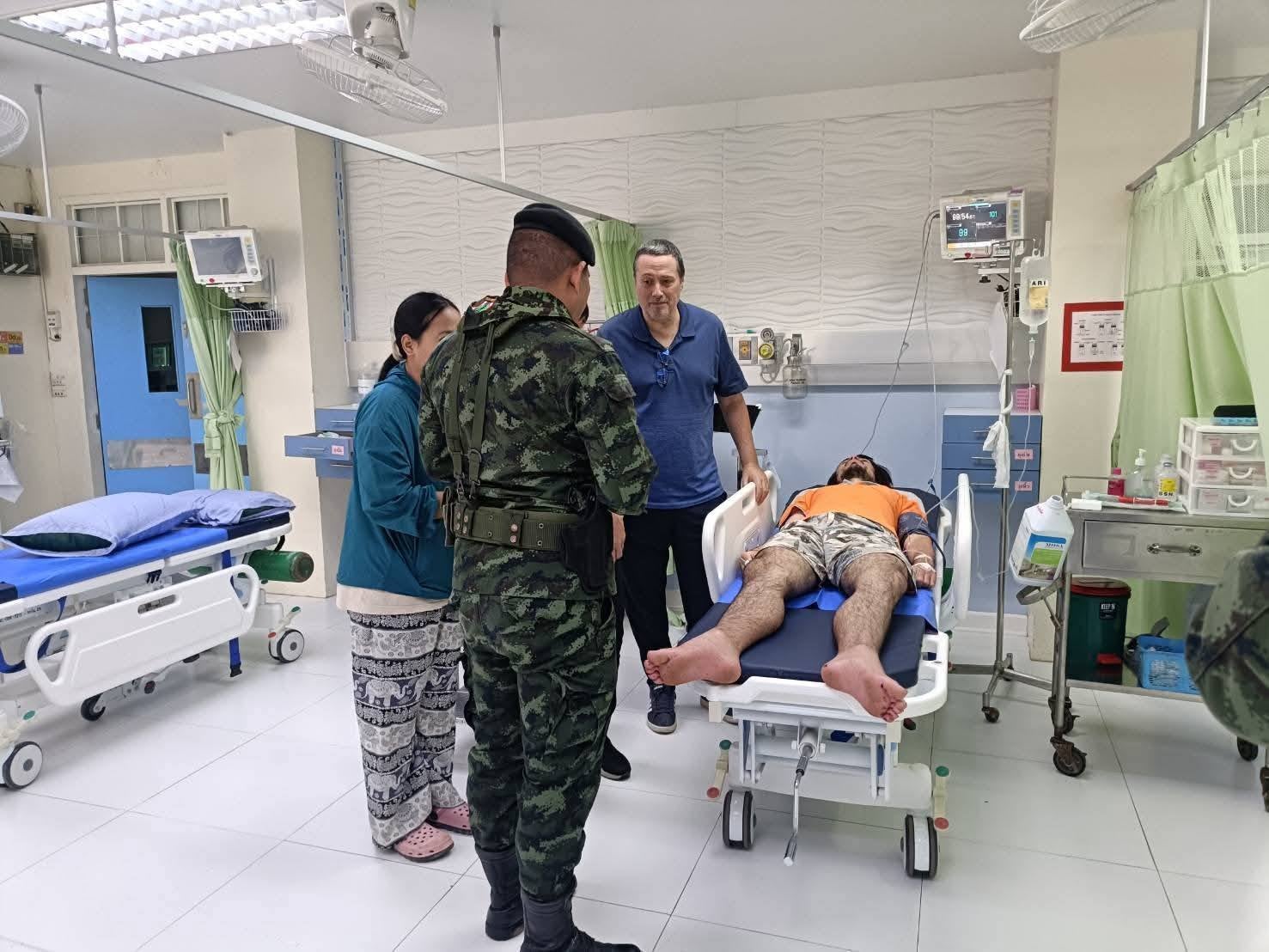 The teenager’s parents were concerned he may have been lured across the border by scammers