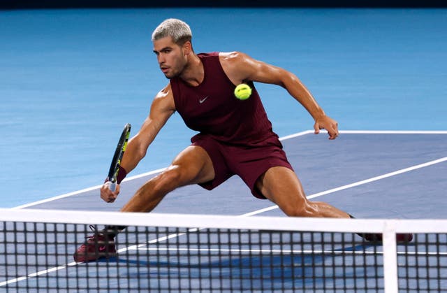 <p>Carlos Alcaraz has been battling an ankle injury in recent weeks</p>