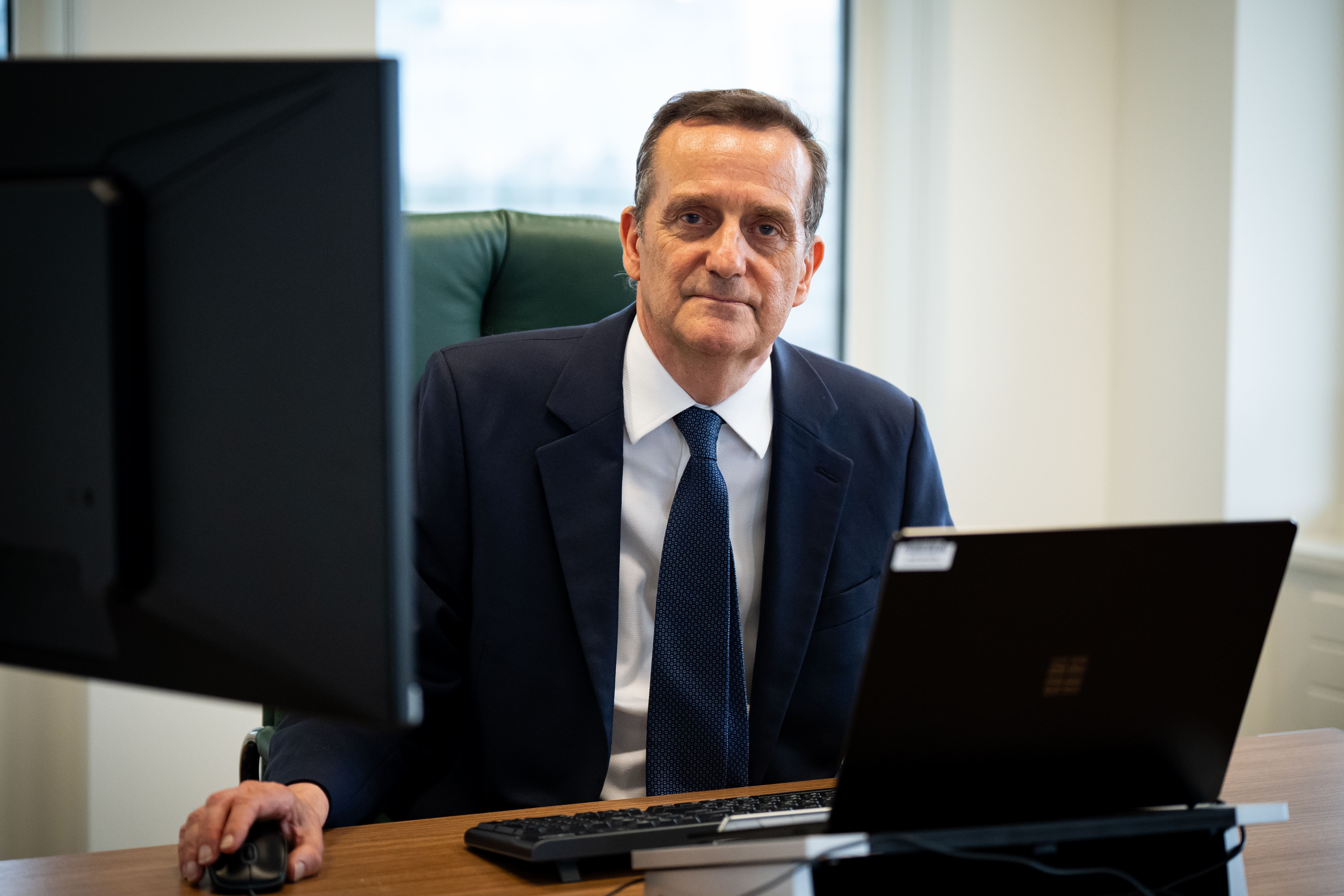 Stephen Parkinson, the director of public prosecutions, is under pressure over the collapsed case (Aaron Chown/PA)