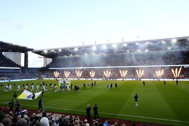 The decision bars Maccabi Tel Aviv supporters from attending next month’s match against Aston Villa (Nick Potts/PA)