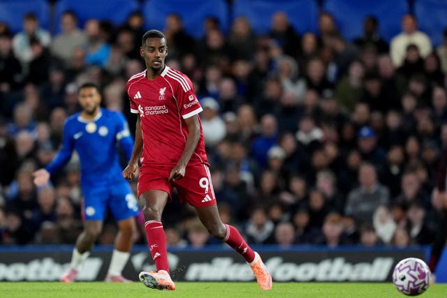 Alexander Isak has scored just one goal for Liverpool (Adam Davy/PA)