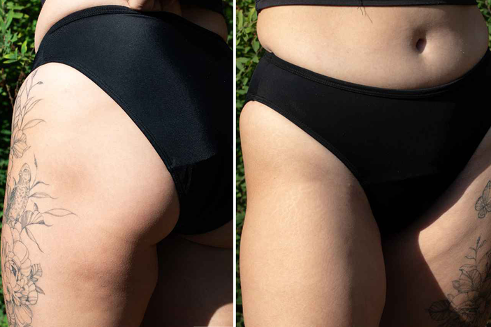 Best period pants Indybest review Cheeky Wipes period swimwear bikini brief