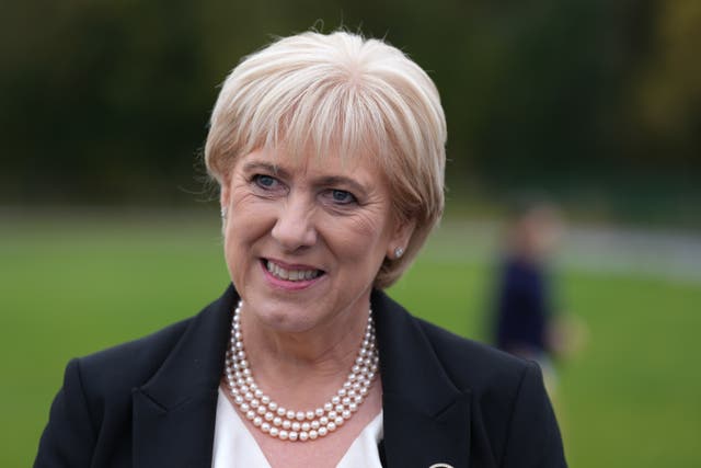 Fine Gael presidential candidate Heather Humphreys (Niall Carson/PA)
