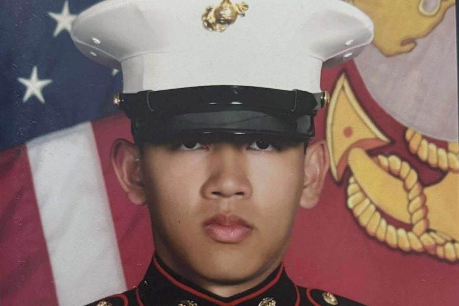 <p>Marine veteran and Uber driver Quoc ‘Jake’ Nguyen, 28, was shot dead in Harris County while finishing a September shift</p>