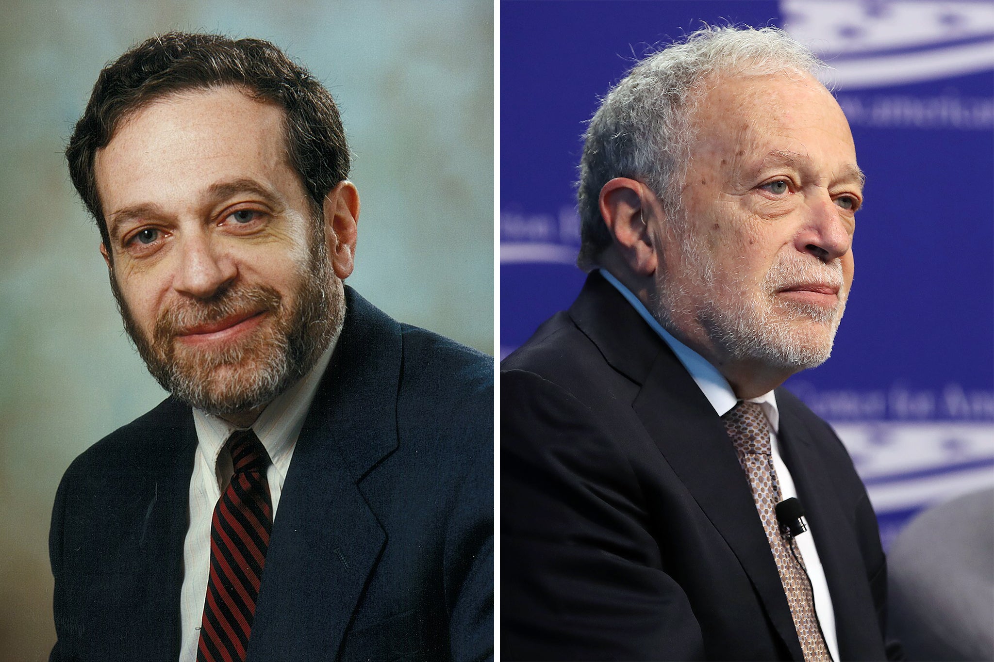 The American professor Robert Reich believes that the sharpest of his friends have retained the great capacity to laugh at themselves (Photo by Mark Wilson/Getty Images)