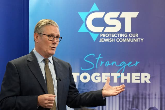 Prime Minister Sir Keir Starmer has said he believes the ban is ‘wrong’ (Carlos Jasso/PA)