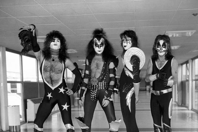 Kiss are known for their elaborate stage costumes and make-up (PA)