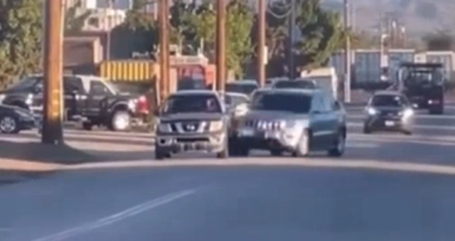 <p>ICE agents ram into and arrest immigration advocate US citizen in California</p>