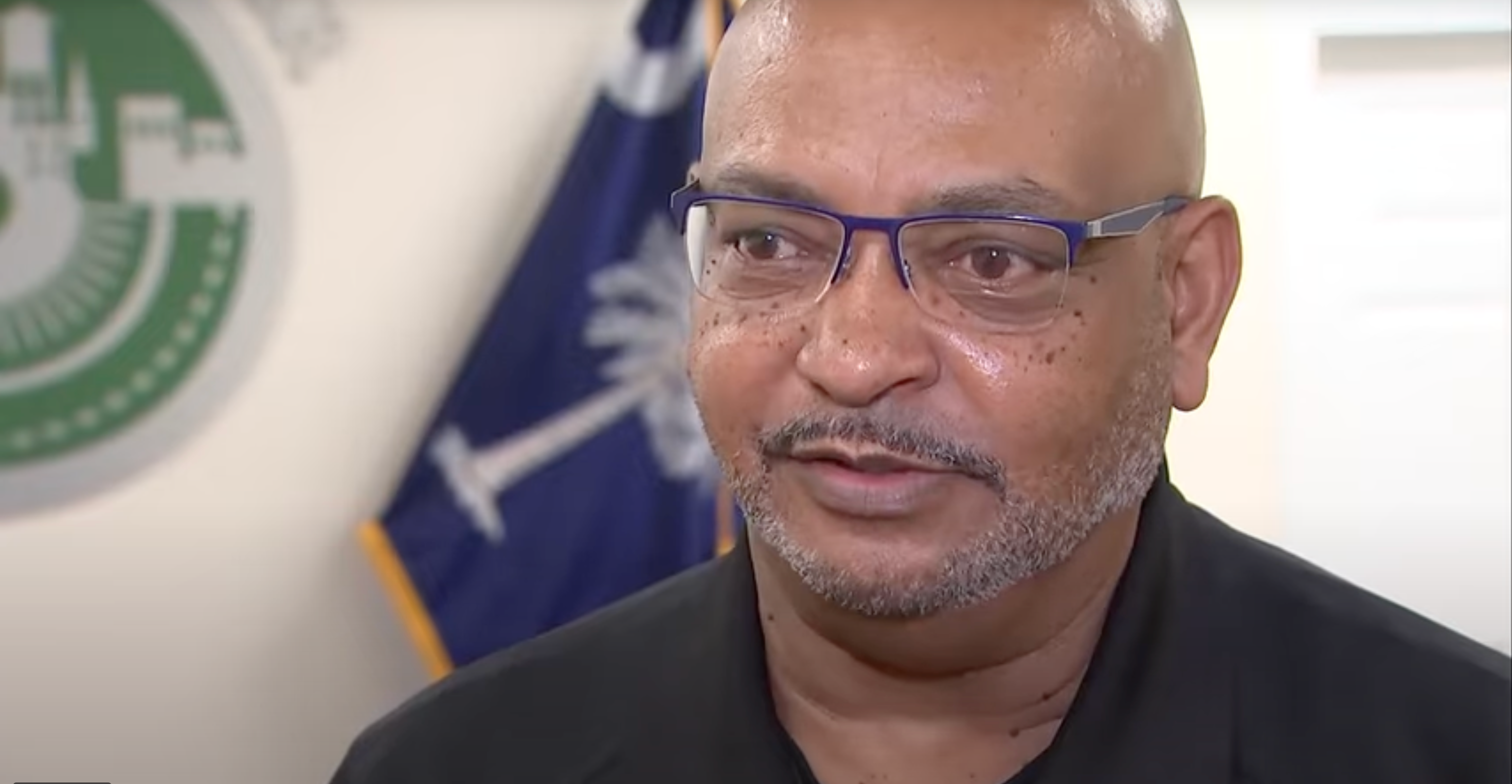 <p>Tracey Reid says that all of his White colleagues were given free food at Chick-fil-A where he was forced to pay</p>