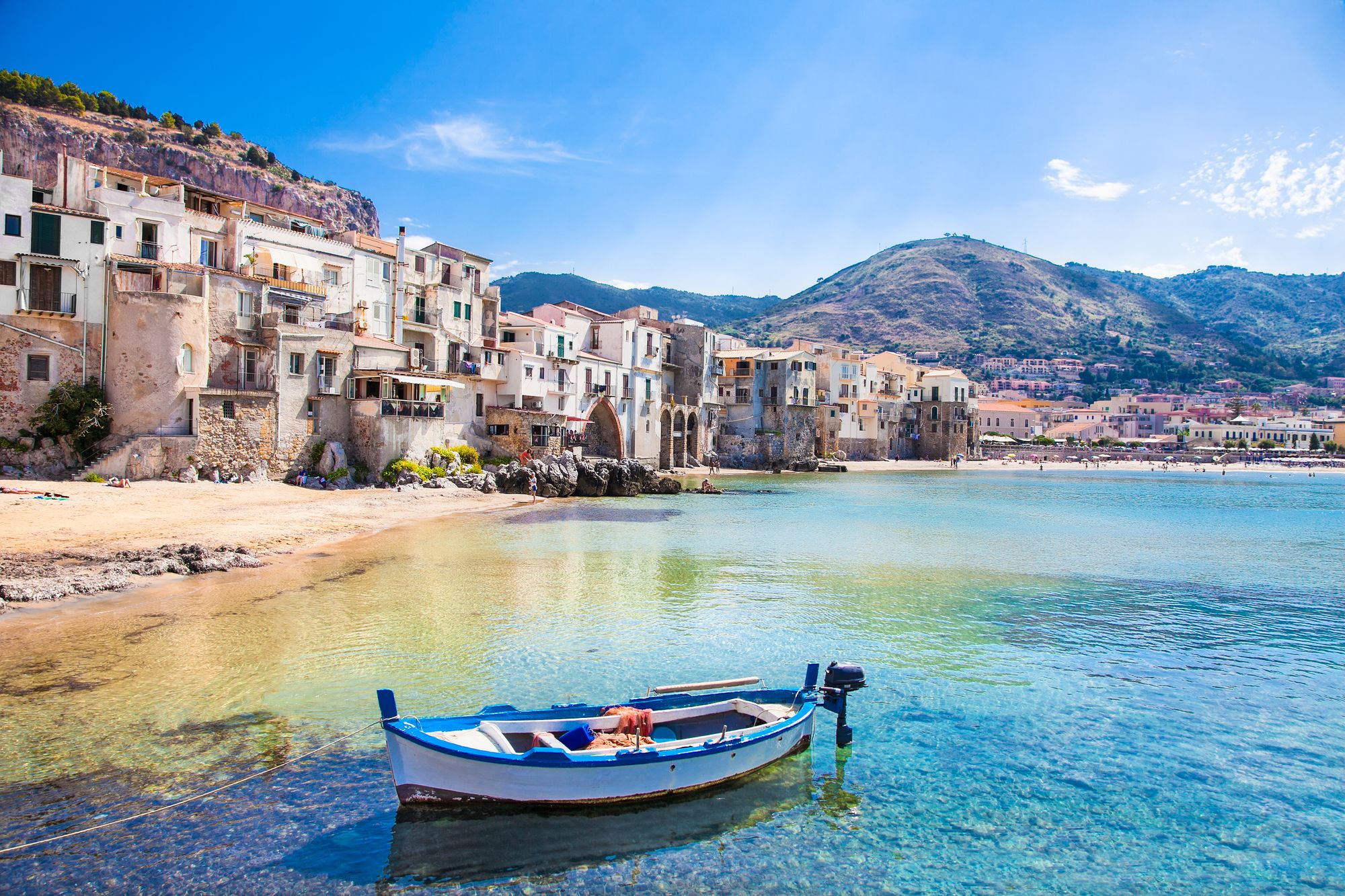 The Mediterranean island is a tourist-favourite thanks to enchanting towns like Cefalu