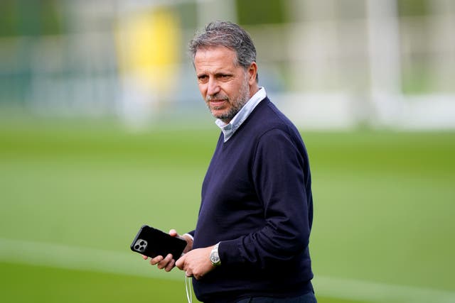 Fabio Paratici is back at Tottenham as co-sporting director (Joe Giddens/PA)