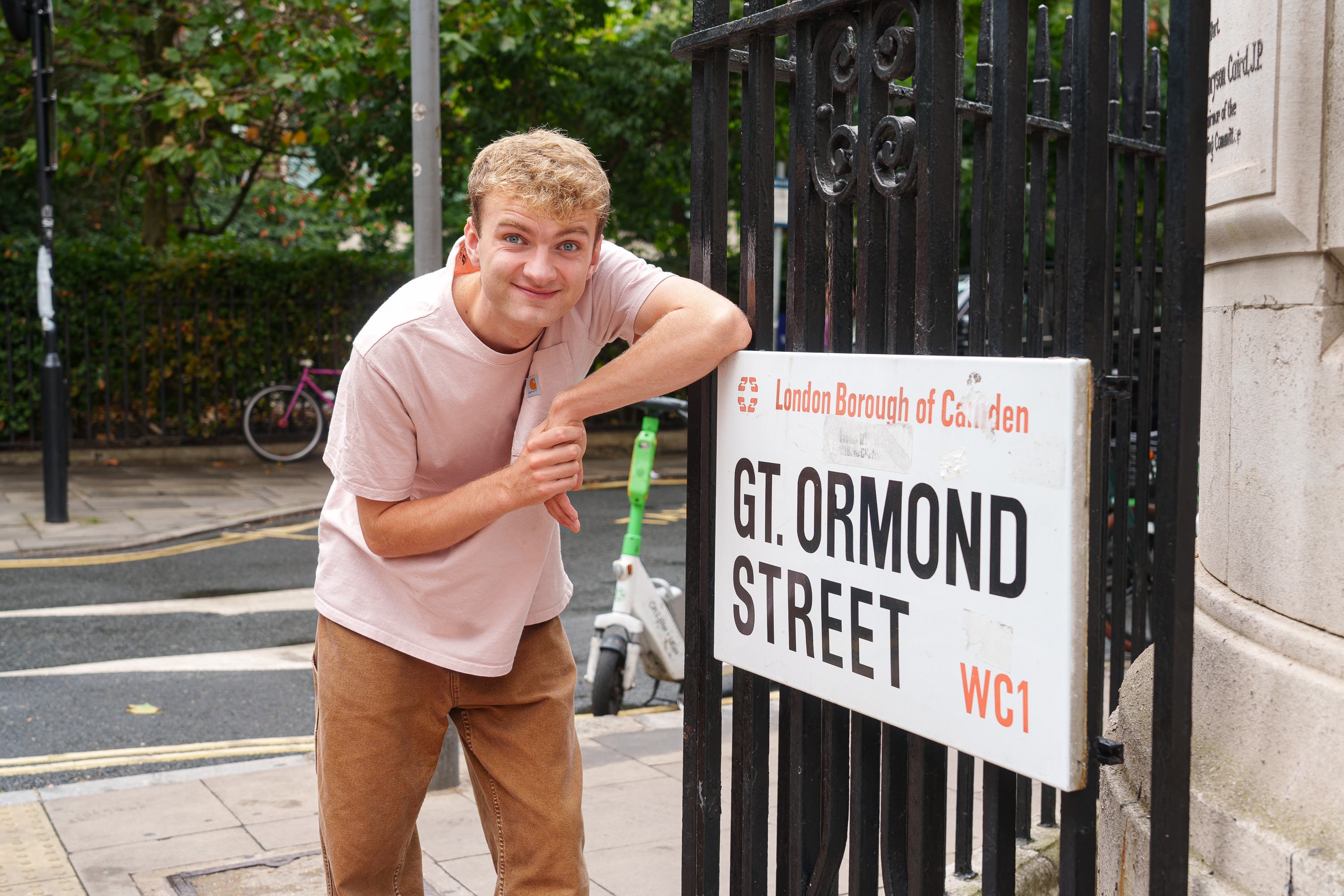 YouTube star Tom Simons, aka TommyInnit, is hosting Great Ormond Street Hospital Charity’s first-ever livestreamed fundraiser (GOSH Charity/PA)