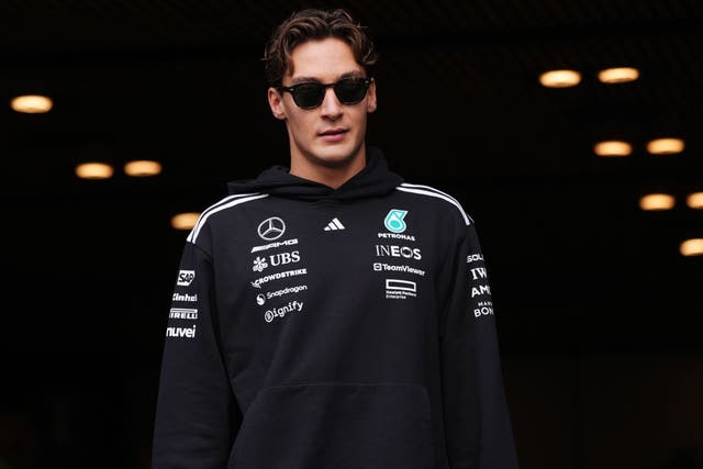 <p>George Russell feels McLaren should not implement team orders on Sunday (Bradley Collyer/PA)</p>