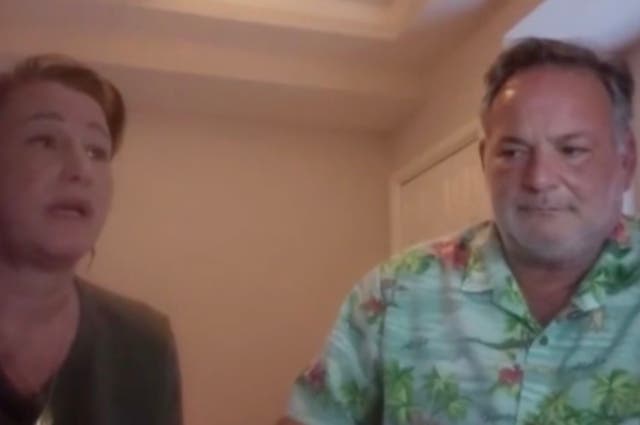 <p>A heartbroken family has said they lost everything they own after a moving truck flipped over and strangers rummaged through the debris</p>