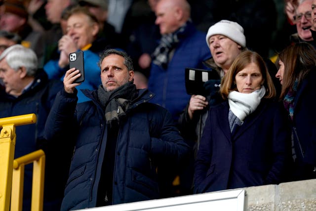 Fabio Paratici is back at Tottenham (Nick Potts/PA)