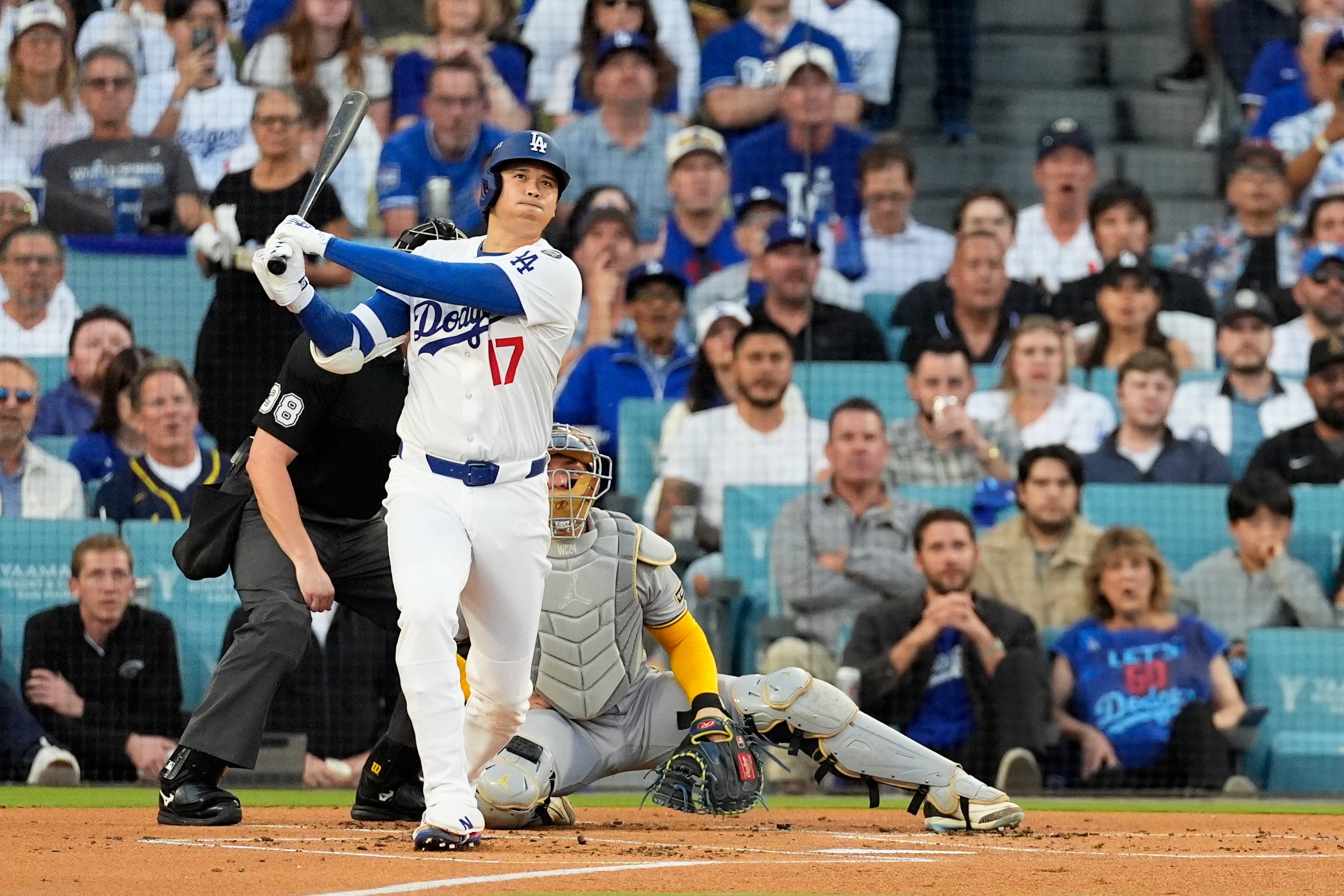 NLCS Brewers Dodgers Baseball