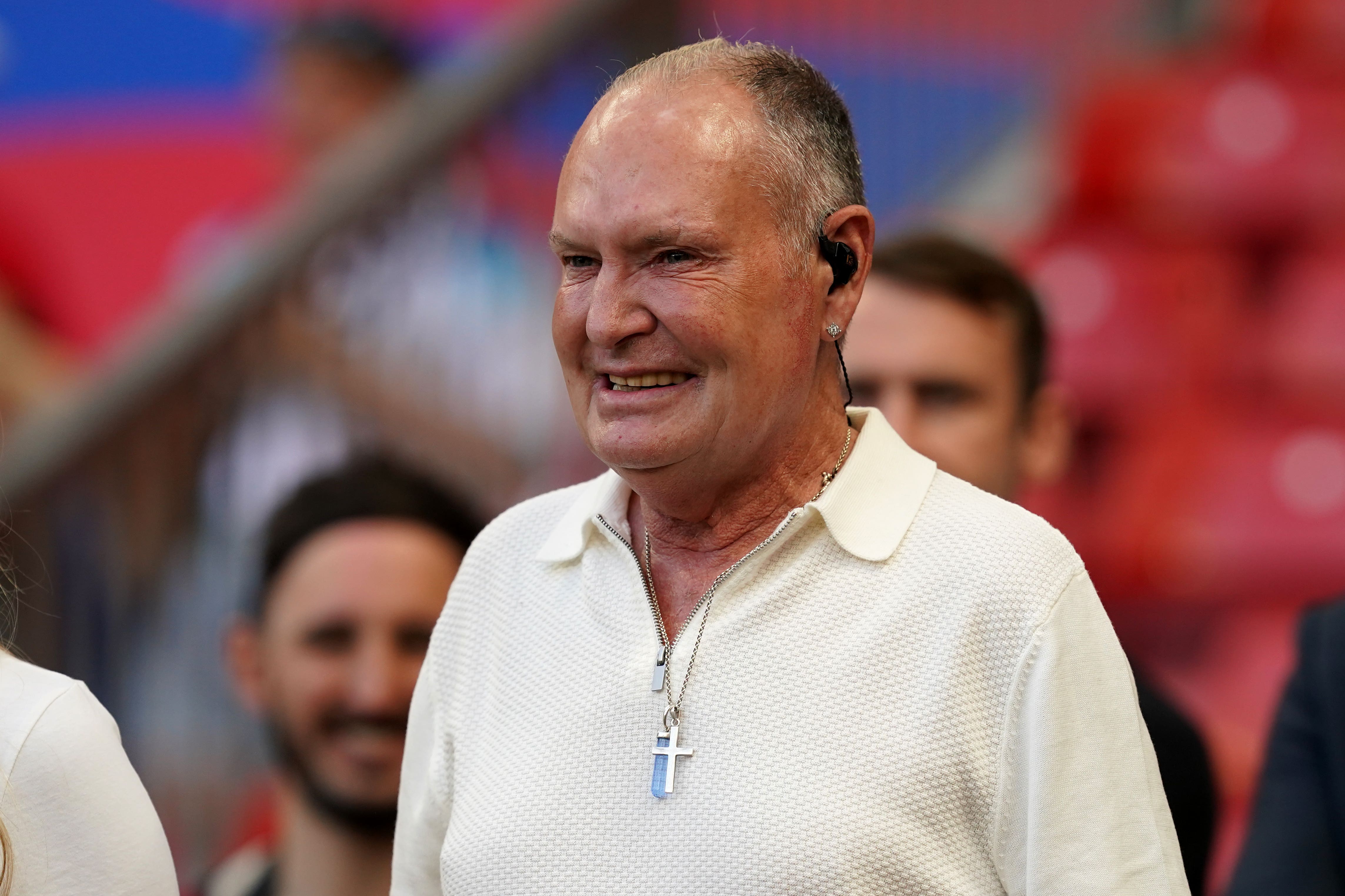 <p>Former England player Paul Gascoigne is releasing a new book (Martin Rickett/PA)</p>