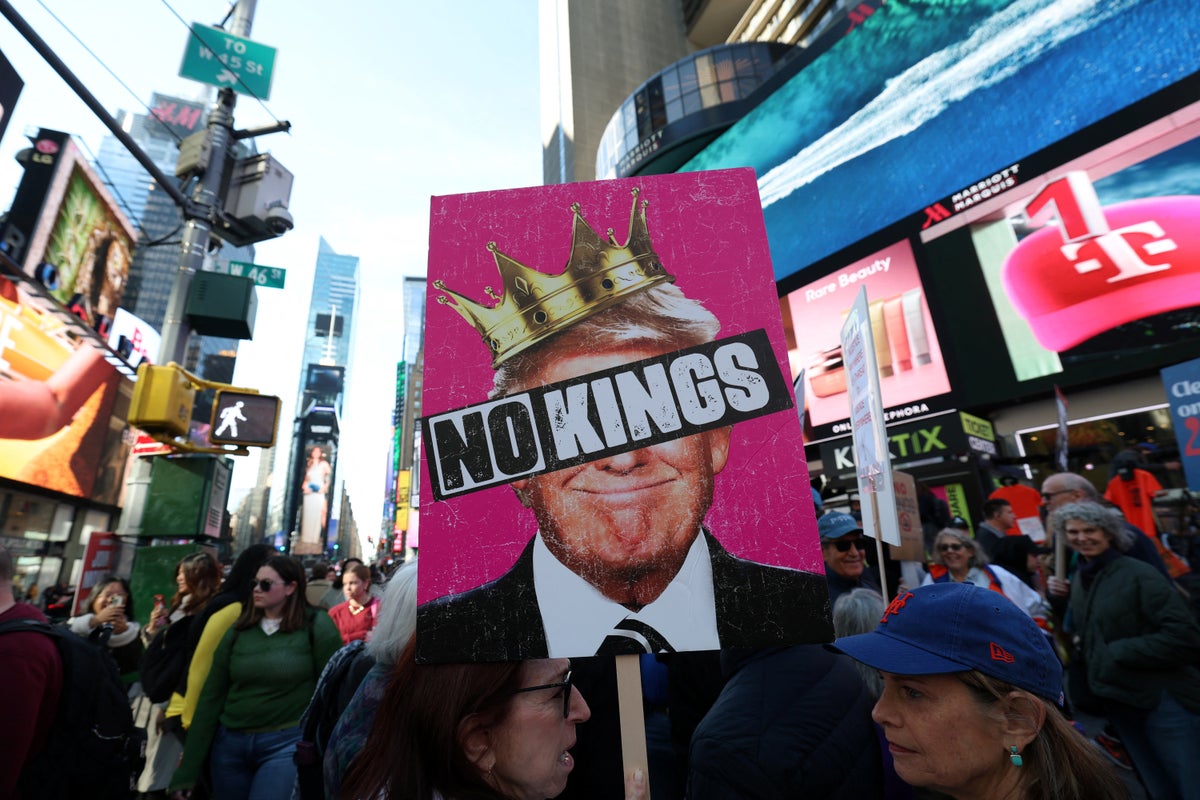 ‘No Kings’ protests live updates: Anti-Trump rallies kick off on East Coast