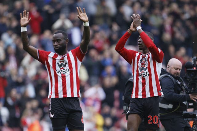 Nordi Mukiele opened the scoring for Sunderland (Richard Sellers/PA)
