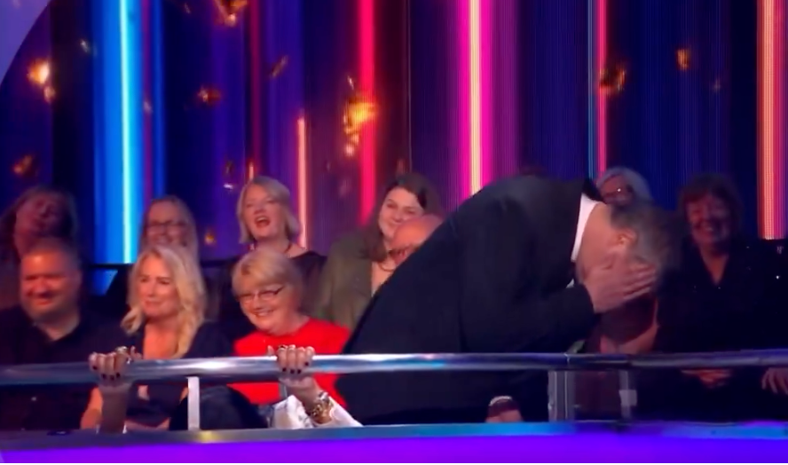 ‘Strictly’ references the Coldplay kiss-cam moment