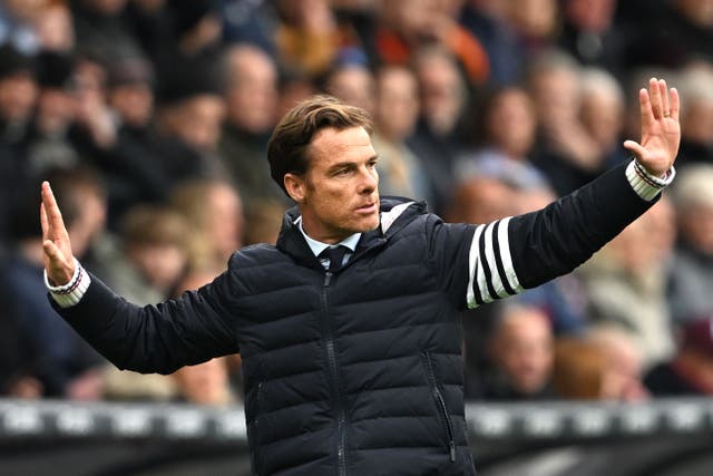 Scott Parker praised moments of brilliance from his side in the win against Leeds (Cody Froggatt/PA)