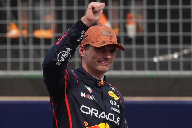 <p>Max Verstappen took pole for the US Grand Prix, hours after winning the sprint race</p>