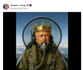 Trump posts AI video of himself flying KING TRUMP jet and bombing protesters with brown liquid
