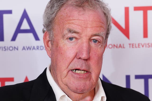 Jeremy Clarkson at the National Television Awards in September (Ian West/PA)