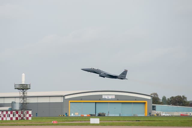 Leaked documents reportedly disclose information about RAF Lakenheath (PA)