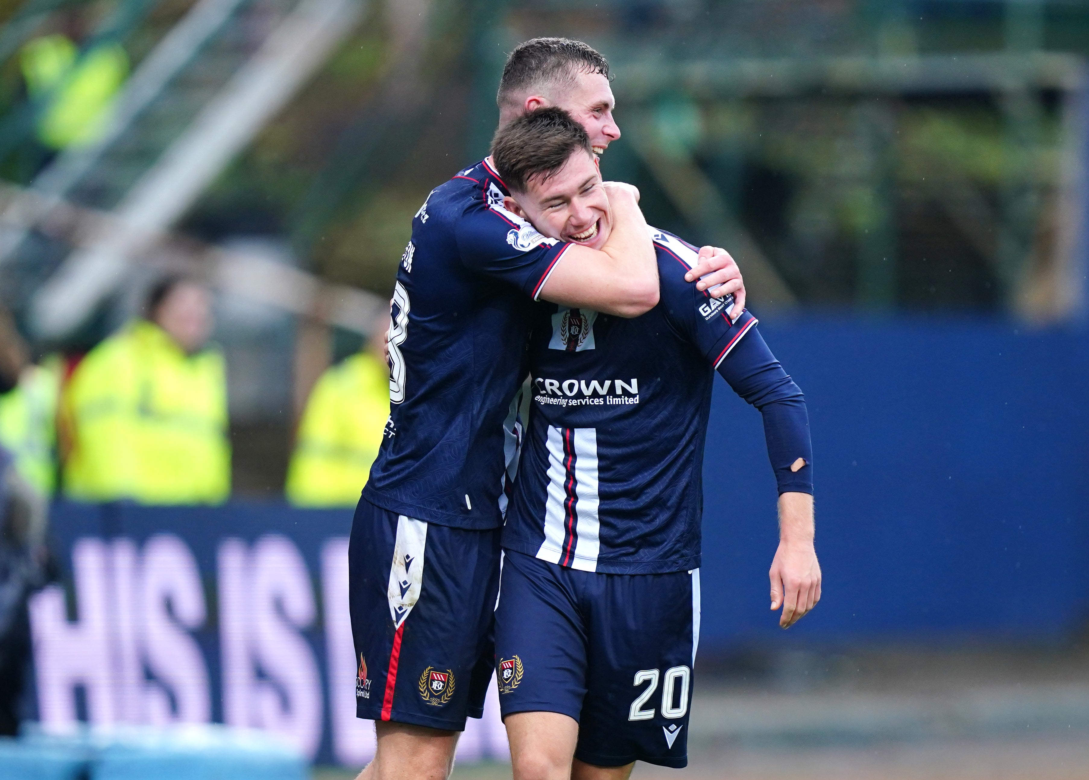 <p>Dundee secured a long-awaited win over Celtic</p>