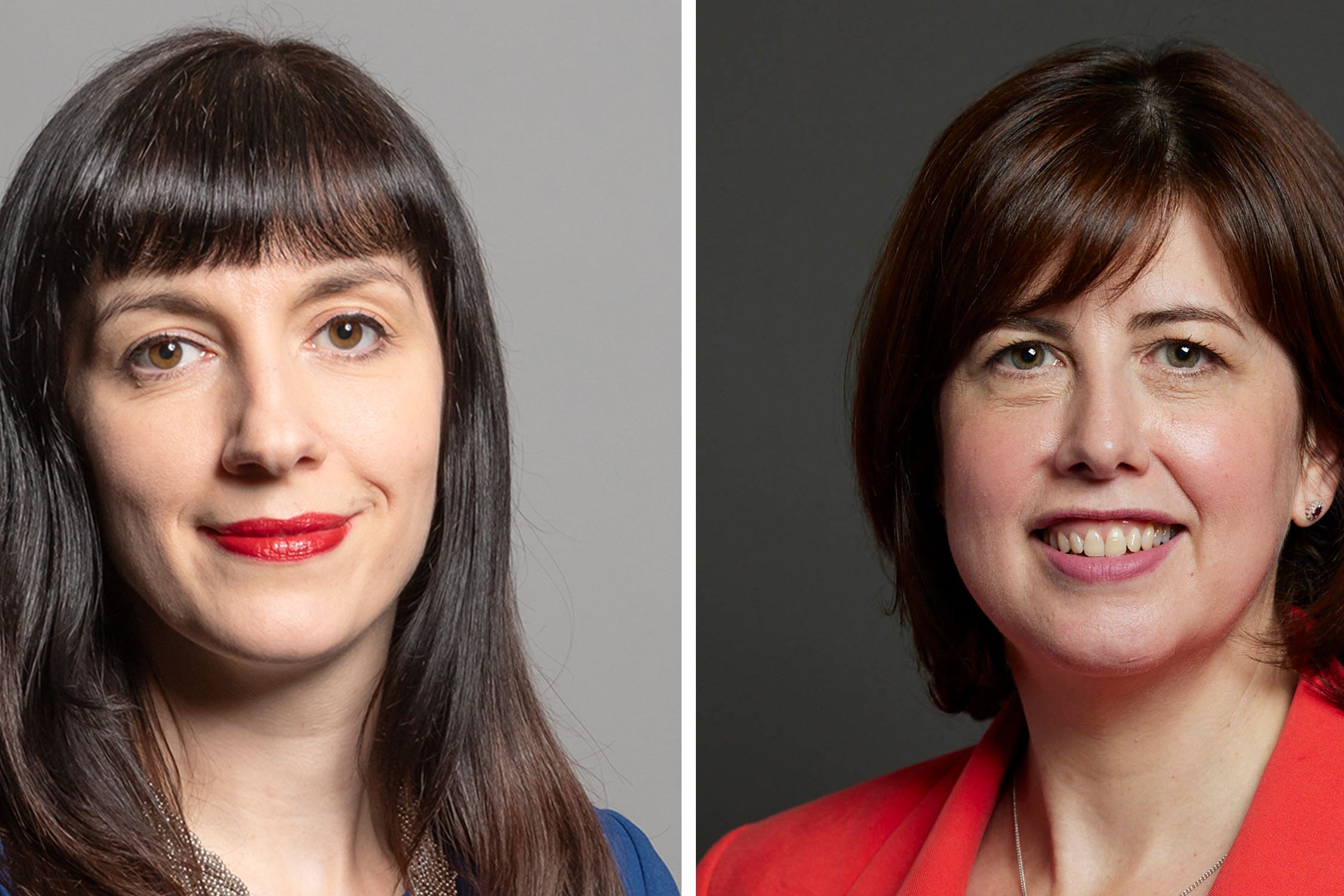 Undated handout file photos issued by UK Parliament of Education Secretary Bridget Phillipson (left) and former Commons leader Lucy Powell who will fight it out for Labour’s deputy leadership