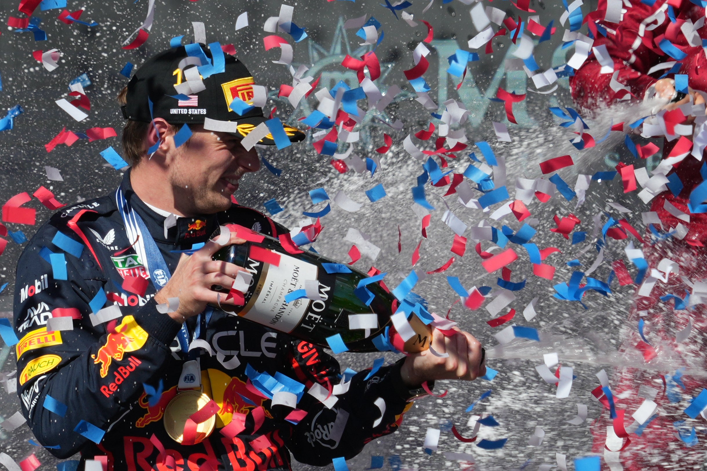 Max Verstappen now just trails by 40 points