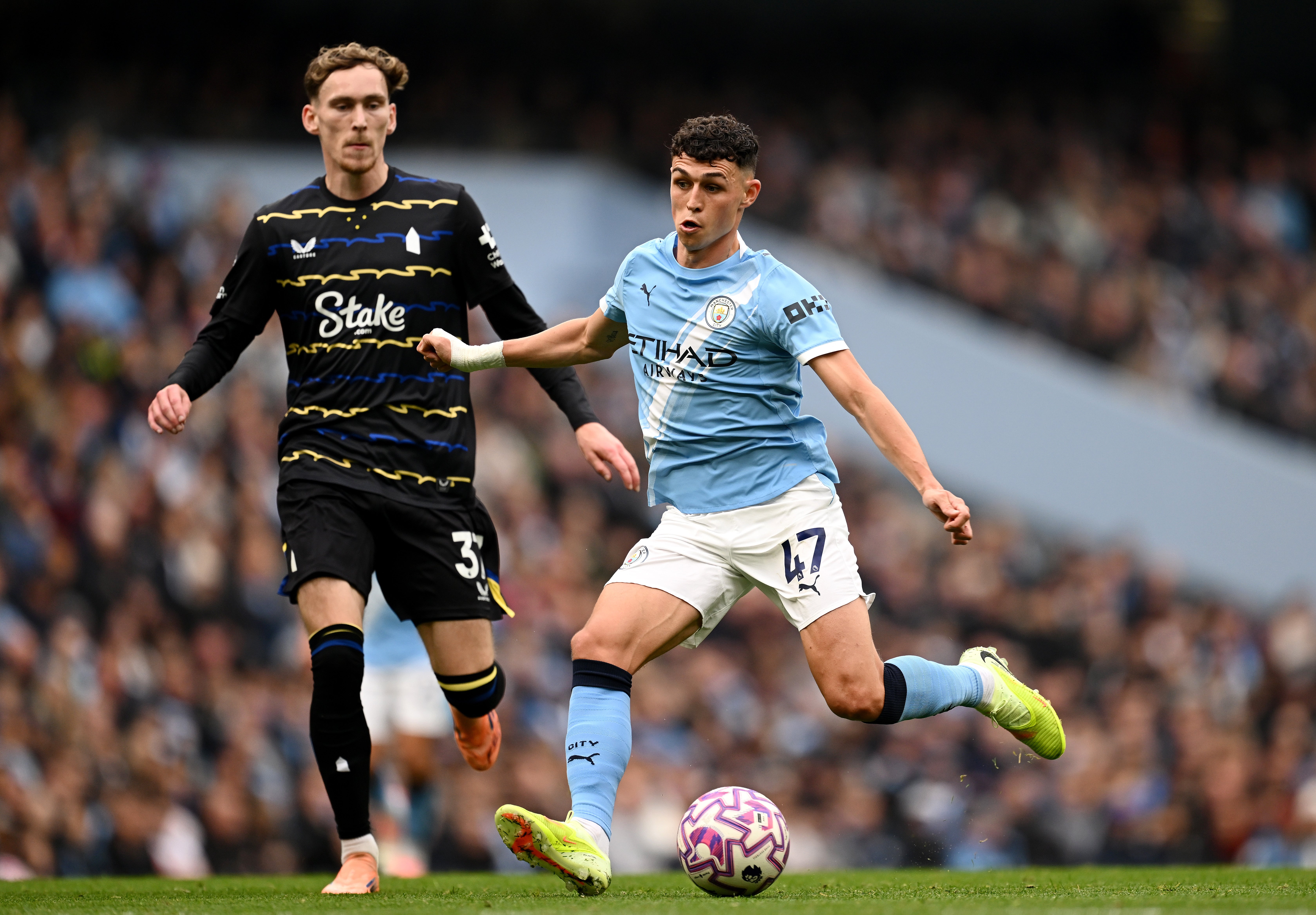 Penampilan Phil Foden cukup menggembirakan tetapi golnya belum juga tercipta