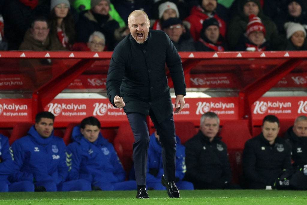 Sean Dyche looks set to be Nottingham Forest next manager