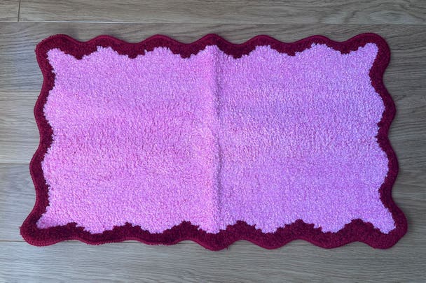 best bath mat indybest review Online Home Shop scallop edge tufted bath mat