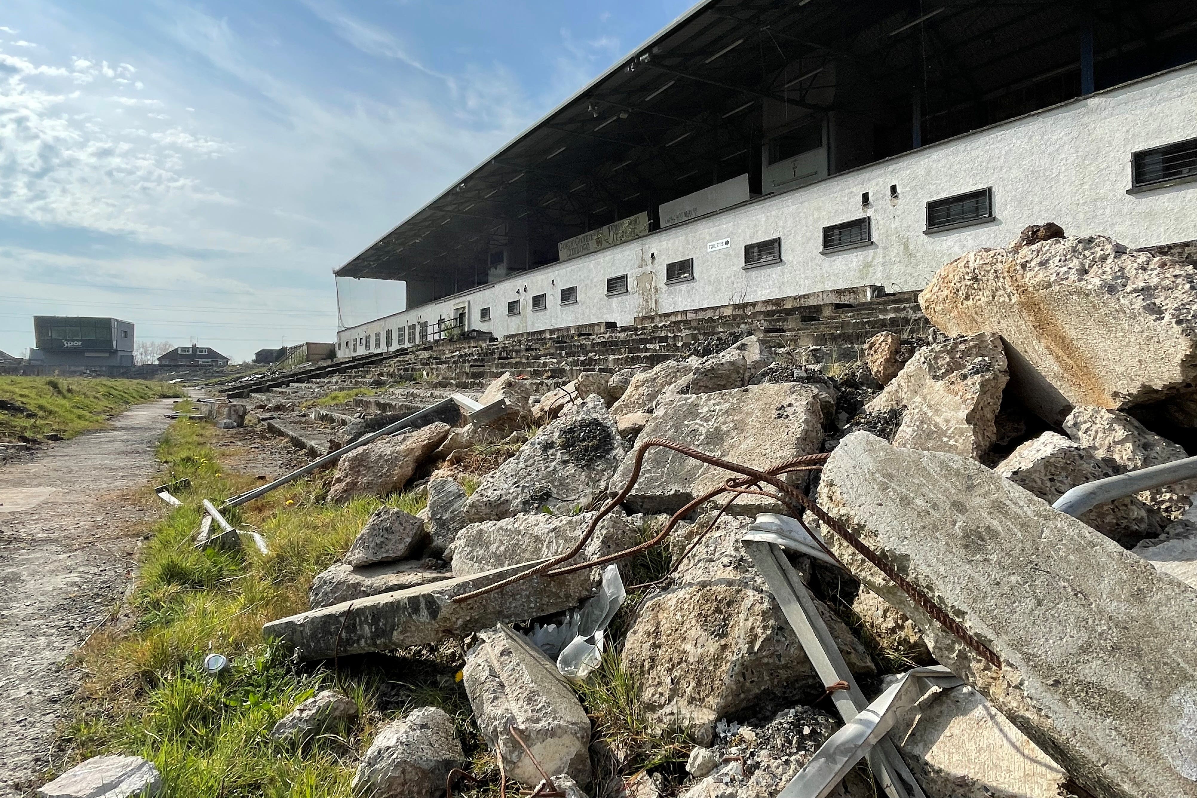 Plans for a 34,000-capacity stadium have been mired in uncertainty because of the major funding shortfall (David Young/PA)