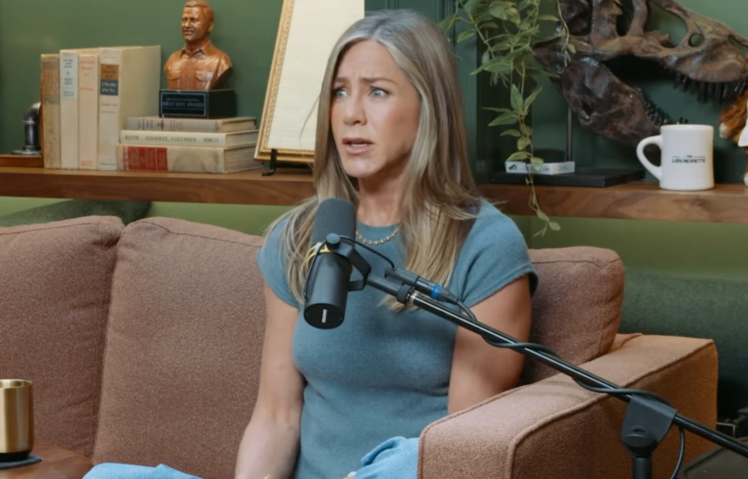 Jennifer Aniston appeared on Dax Shepard's 'Armchair Expert' podcast to discuss her childhood and career