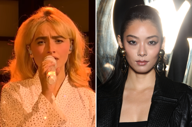 <p>British-Japanese singer Rina Sawayama (right) reacted to Sabrina Carpenter's (left) recent 'SNL' performance</p>