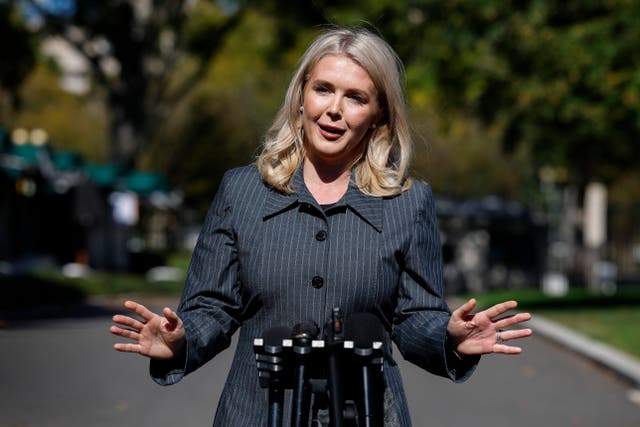 <p>White House Press Secretary Karoline Leavitt doubled down on her recent dismissive ‘your mom’ response to a reporter</p>