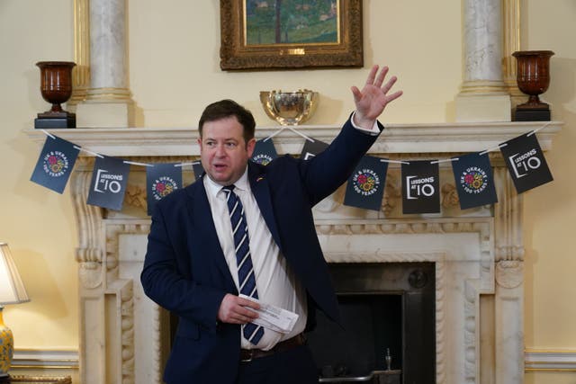 Foreign Office minister Stephen Doughty (Alberto Pezzali/PA)