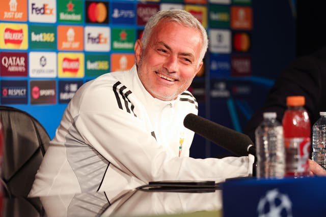 Benfica manager Jose Mourinho (Scott Heppell/PA)