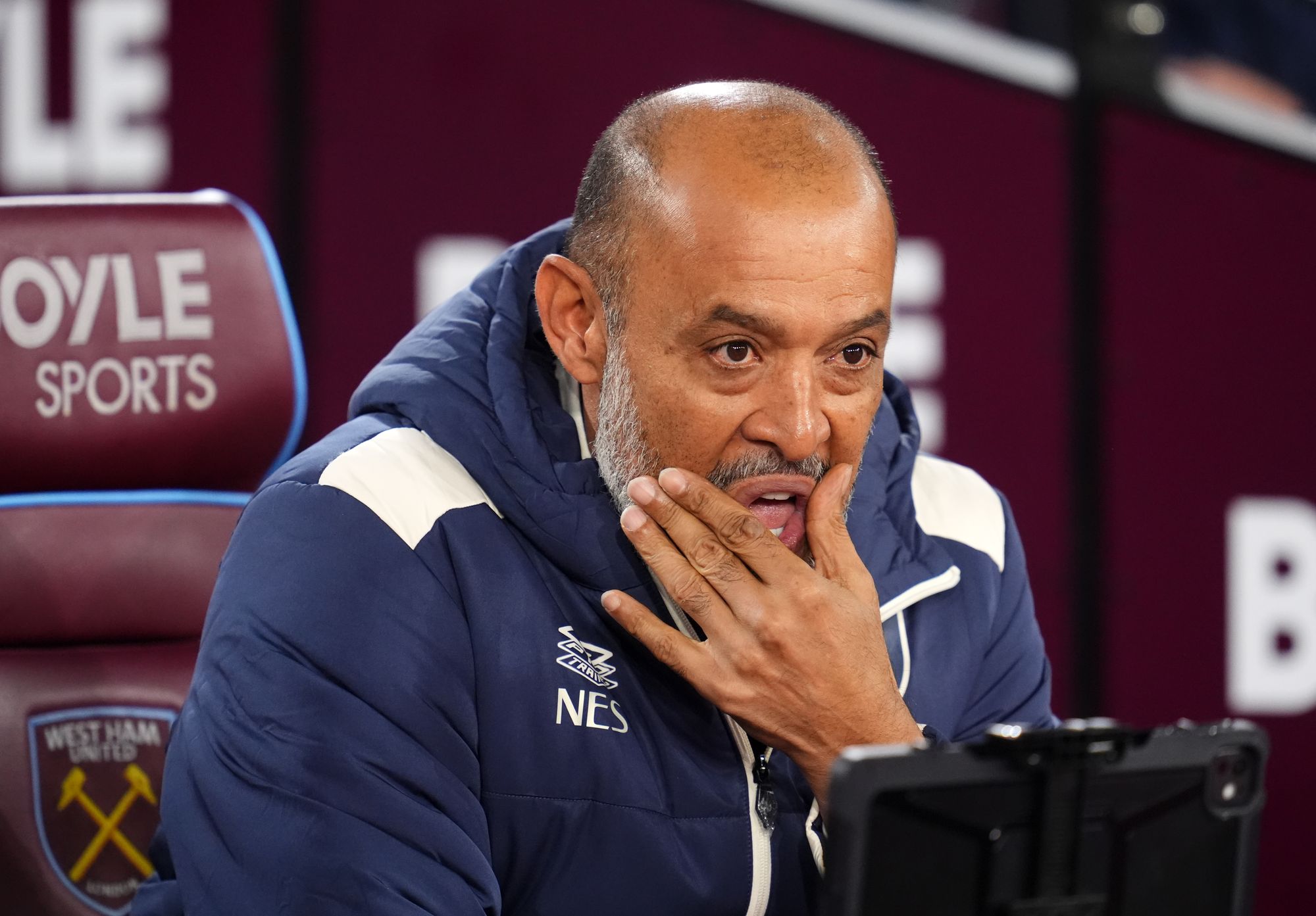 Nuno Espirito Santo has a big job on his hands at West Ham