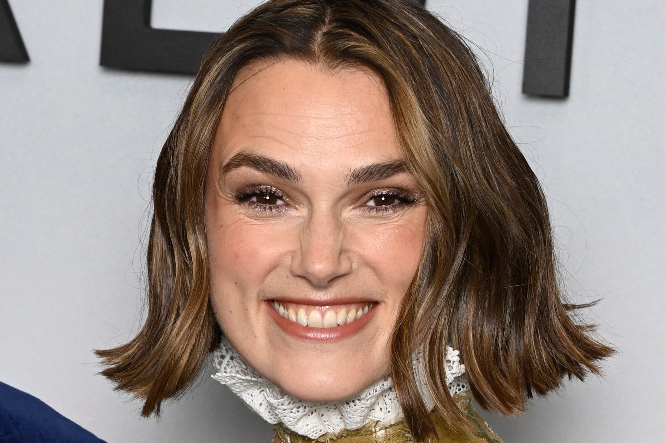Keira Knightley attending a London screening of 'The Woman In Cabin 10' on September 25, 2025